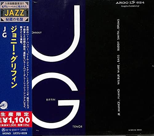 Johnny Griffin JG(Limited Edition) Japan Music CD