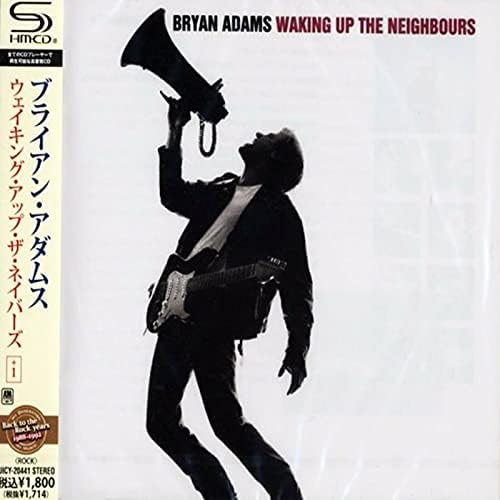 Bryan Adams Waking Up the Neighbors +1 Japan Music CD