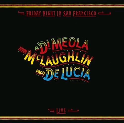 Al Di Meola, John Mc Friday Night in San Francisco Super Guitar Trio Live! Japan Music CD