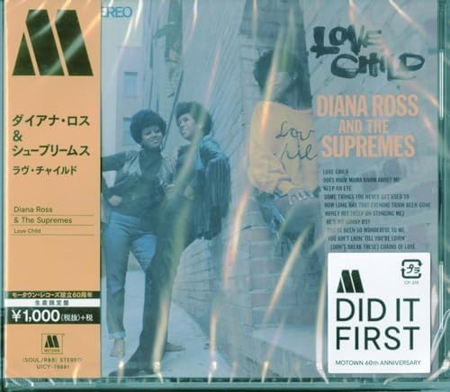 Diana Ross & The Supremes Love Child Japan Music CD