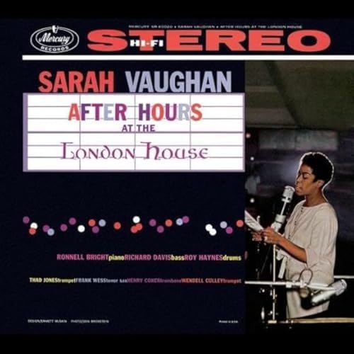 Sarah Vaughan After Hours at the London House Japan Music CD