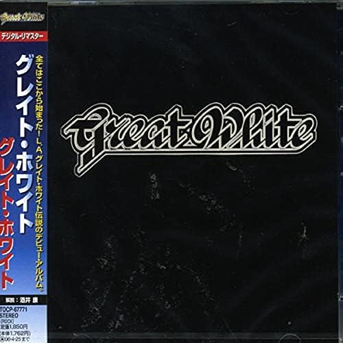 great white great white Japan Music CD