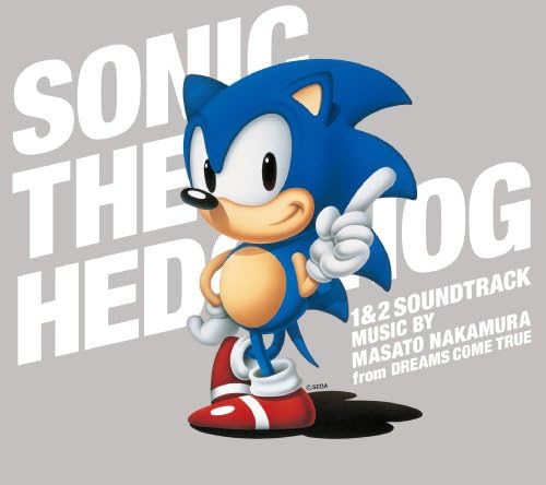 Sonic the Hedgehog 1&2 Soundtrack Japan Music CD