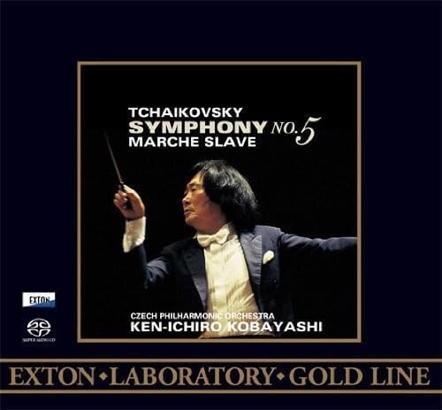 Kenichiro Kobayashi  Tchaikovsky: Symphony No. 5, Slavic March Japan Music CD