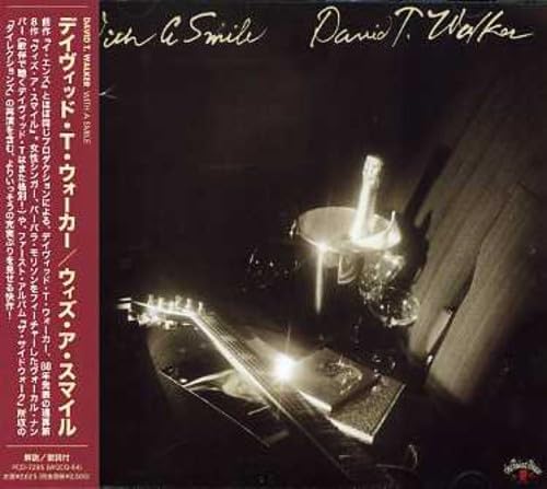 David T. Walker with a smile Japan Music CD