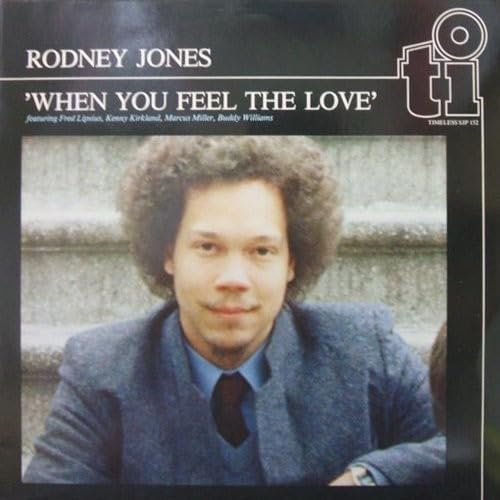 rodney jones When You Feel the Love Japan Music CD