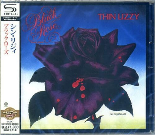 Thin Lizzy black rose Japan Music CD