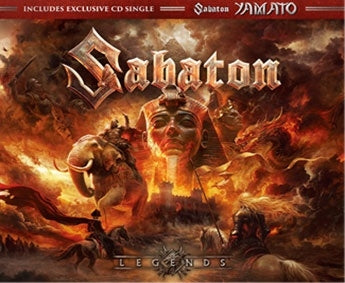 Sabaton LEGENDS (Tower Records Exclusive) Japan Music CD