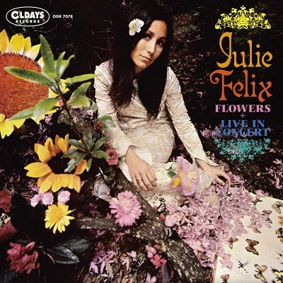 Julie Felix Flowers + Live In Concert Japan Music CD