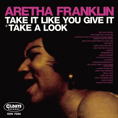 Aretha Franklin Take It Like You Give It + Take A Look Japan Music CD