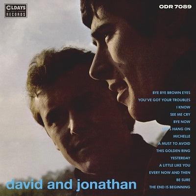 DAVID & JONATHAN David & Jonathan Japan CD Music bonus track