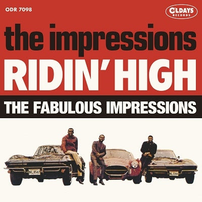 impressions Riding High + The Fabulous Impressions Japan Music CD^