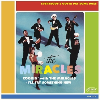 The Miracles COOKIN' WITH THE MIRACLES + I'LL TRY SOMETHING NEW Japan Music CD