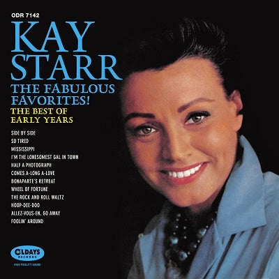 Kay Starr Fabulous Favorites!: Best of Early Years Japan Music CD