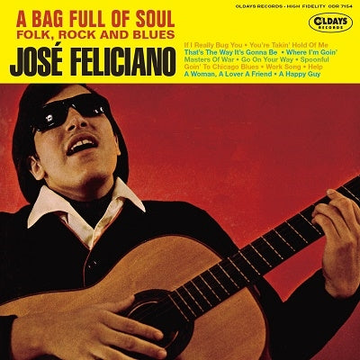 Jose Feliciano A Bag Full Of Soul Japan Music CD