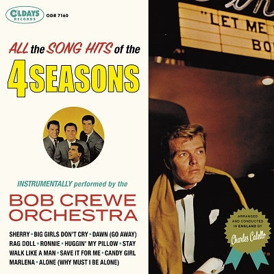 Bob Crew Orchestra,  All the Song Hits of the Four Seasons Japan Music CD