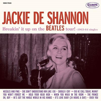 Jackie DeShannon Breakin' It Up The Beatles Tour! Japan Music CD