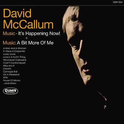 David McCallum Music: It's Happening Now! + A Bit More Of Me Japan Music CD^