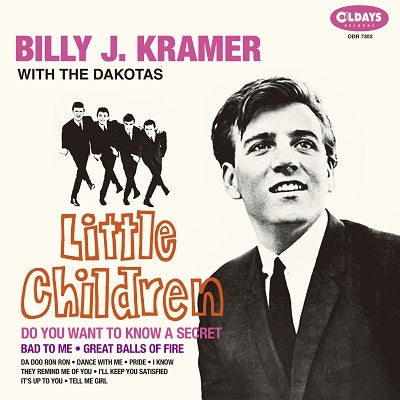 Billy J. Kramer with little children Japan Music CD