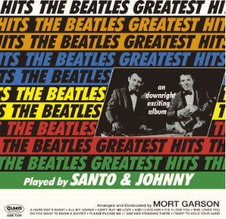 Santo & Johnny The Beatles Greatest Hits Japan Music CD^