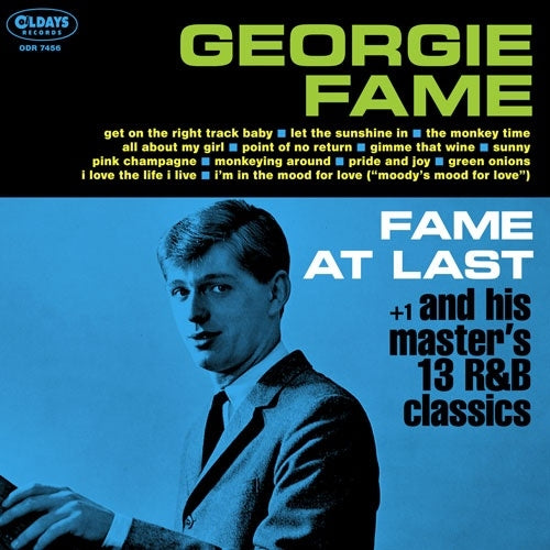 Georgie Fame Fame at Last + 13 R&B Classics Japan Music CD