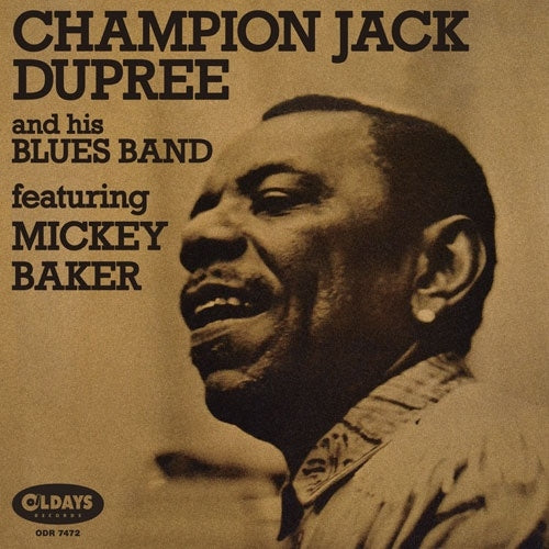 Champion Jack Dupree and His Blues Band featuring Mickey Baker Japan Music CD