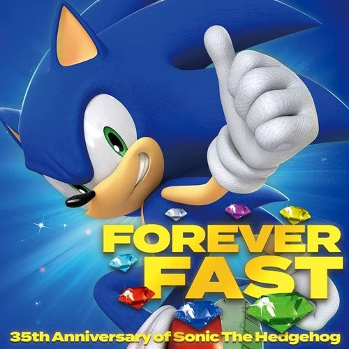 SONIC THE HEDGEHOG Forever Fast 35th Anniversary of Sonic The Hedgehog (2CD) JP