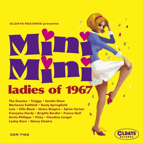 Various Artists Mini Mini Ladies 1967 (Nana Jacket Slim Edition) Japan Music CD