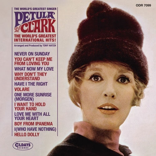 Petula Clark The Worlds Greatest International Hits Japan Music CD Bonus Tracks
