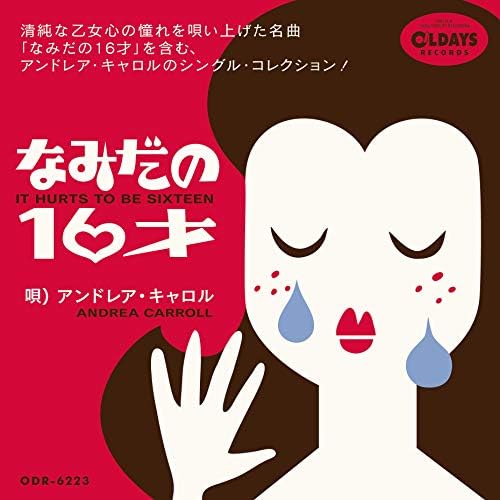 Andrea Carroll Namida's 16 Years Old Japan Music CD