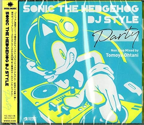 SONIC THE HEDGEHOG Sonic The Hedgehog DJ Style "PARTY" (CD) Japan Music CD