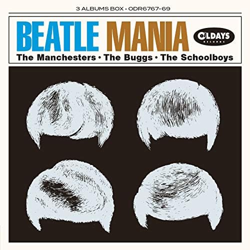 The Manchesters, The Buggs, The Schoolboys Beatle Mania Japan Music CD^