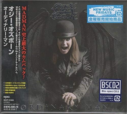 Ozzy Osbourne ordinary man Japan Music CD