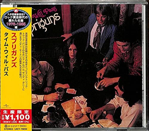 Spriggans Time Will Pass (Limited Edition) Japan Music CD