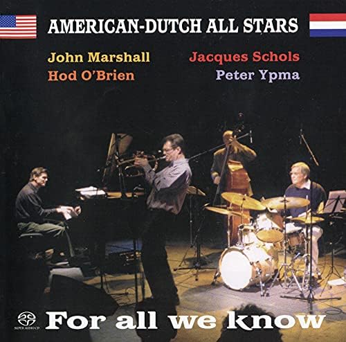 Hod O'Brien, American - Dutch All Stars For All We Know Japan Music CD^