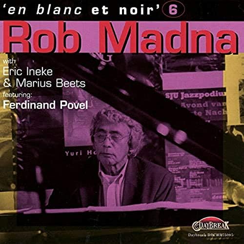 Rob Madona en blanc et noir 6 Japan Music CD