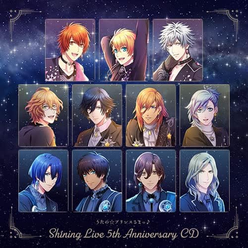 Uta no Prince-sama Shining Live 5th Anniversary CD Regular Edition Japan Music CD