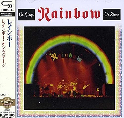 rainbow rainbow on stage Japan Music CD