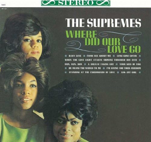 Diana Ross & The Supremes Where Did Our Love Go Japan Music CD^
