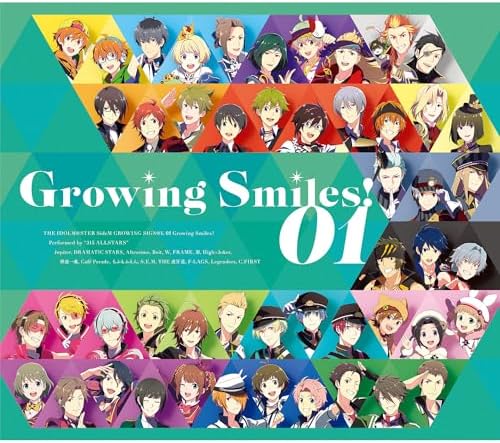THE IDOLM@STER SideM GROWING SIGN@L 01 Growing Smiles Limited L jacket Japan CD