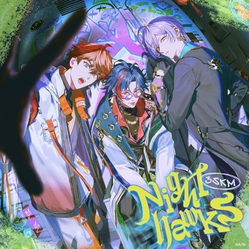 3SKM Nighthawks (regular edition) Japan Music CD Nijisanji