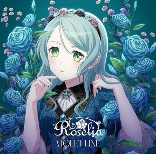 Roselia VIOLET LINE [Saya Hikawa Ver.] Japan Music CD