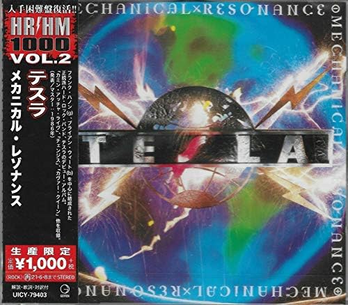 Tesla Mechanical Resonance (Limited Edition) Japan Music CD