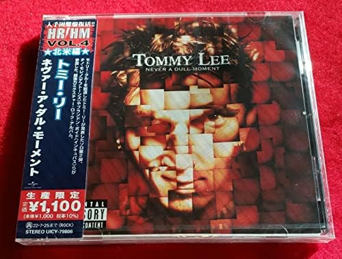 Tommy Lee Never A Dull Moment (Limited edition) Japan Music CD