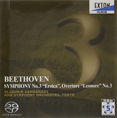 Vladimir Ashkenazy BEETHOVEN SYMPHONY No.3 "Eroica", Overture "Leonore" No.3 JP^