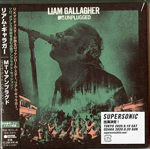Liam Gallagher MTV Unplugged (Live at Hull City Hall) Japan Music CD