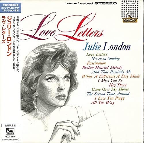 Julie London Love Letters (Limited Edition) Japan Music CD