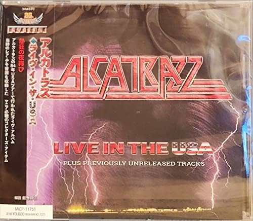 Alcatrazz Live in the USA Japan Music CD