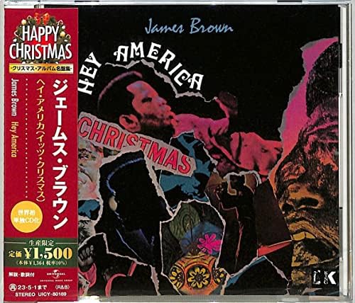 James Brown Hey America (It's Christmas) (Limited Edition) Japan Music CD
