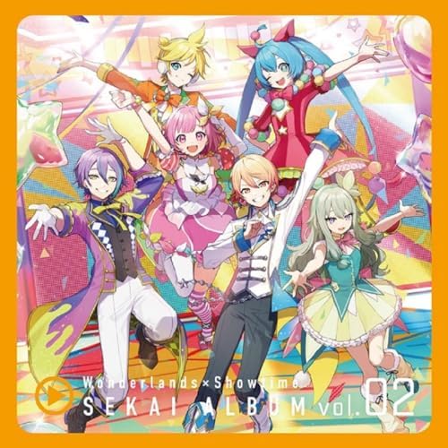 Wonderlands x Showtime SEKAI ALBUM vol.2 [Regular Edition] Japan CD HATSUNE MIKU